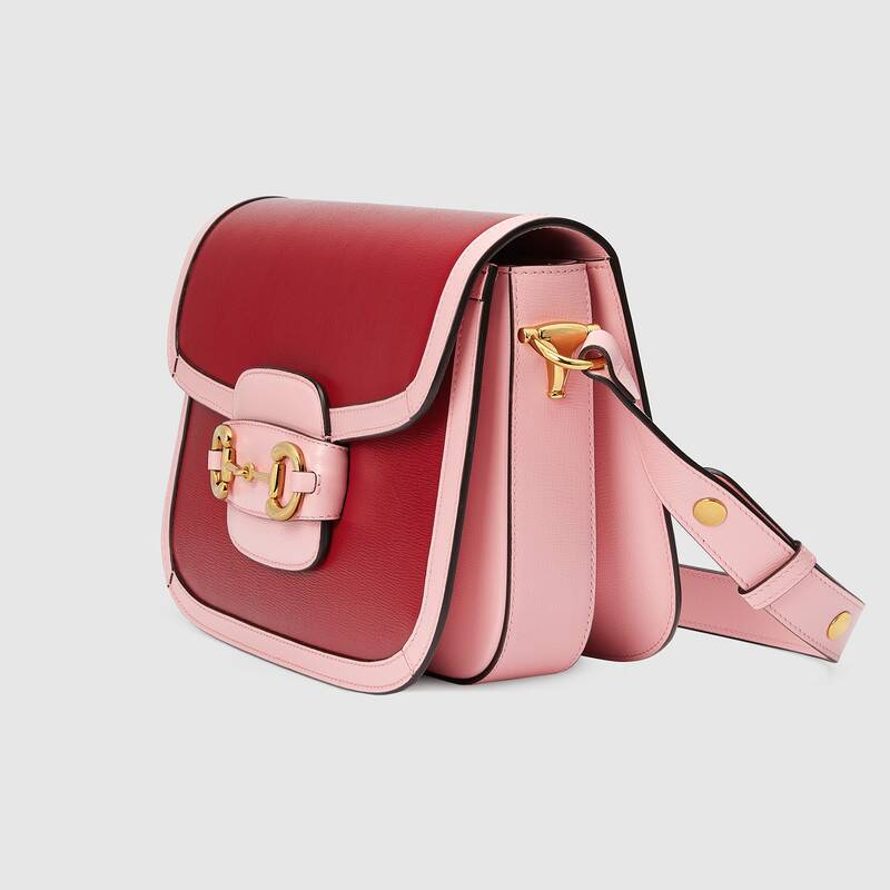 Gucci Horsebit 1955 Small Shoulder Bag 602204 Dark red